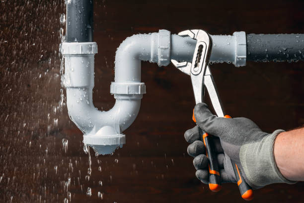 Professional Drain Cleaning technician working in Falmouth, VA